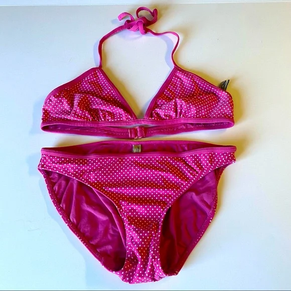 Polka Dot Bikinis American Eagle American Eagle Outfitters Swim Ae